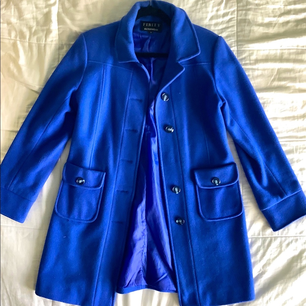 Trench Coat | Royal Blue | Large